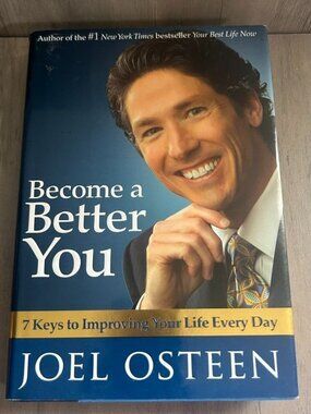 Become A Better You By Joel Osteen 7 Keys Self-Improvement Hardcover